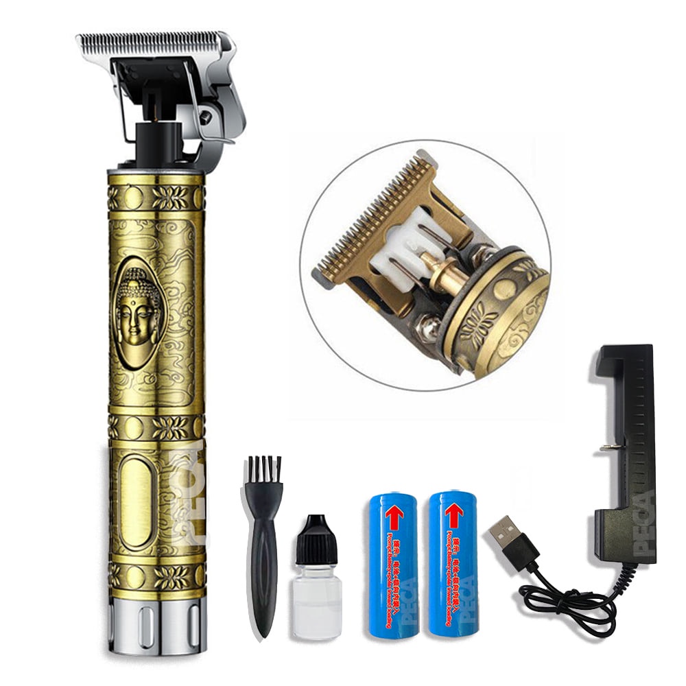 Tông đơ cắt tóc - cạo râu - bấm viền KEMEI KM-1974A - Tông đơ chấn viền sạc điện cầm tay Pin rời