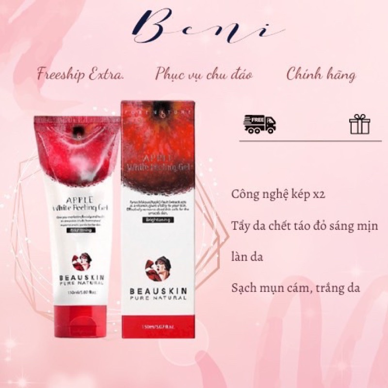 Tẩy TBC Táo Đỏ 🍎 Chính Hãng Hàn Quốc 🍎 TBC Vật Lý