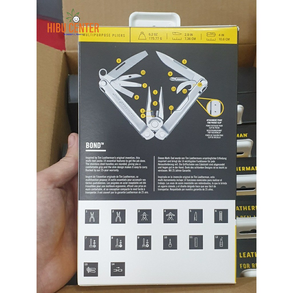Kềm Đa Năng - Dụng Cụ Cầm Tay LEATHERMAN BOND