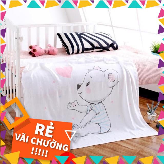 Khăn Lụa Aden Đa Năng Sợi Tre 1.1mx1.2m / Khăn tắm bé