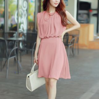 ĐẦM CHIFFON 2 LỚP ANV928