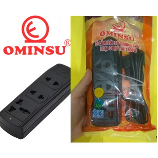 Ổ Cắm Kéo Dài Lõi Sứ OMINSU 3H3
