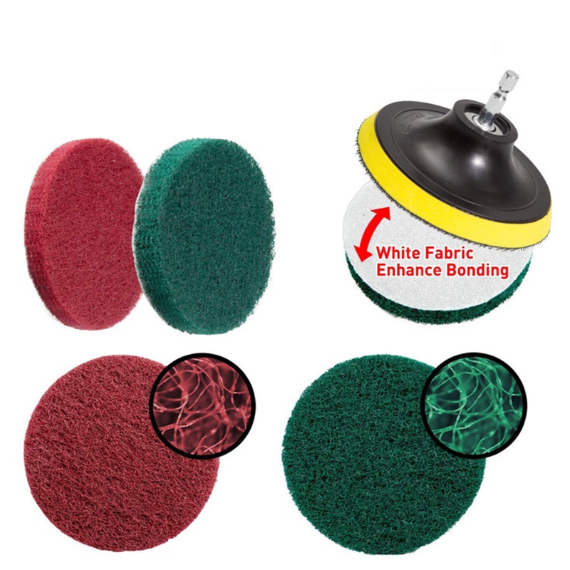 Set 12 Cọ Vệ Sinh Xe Ô Tô Đa Năng Tiện Dụng