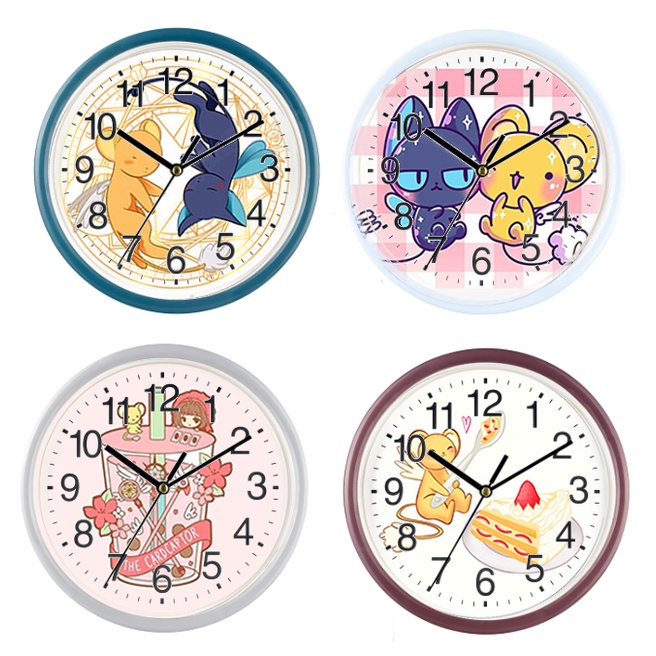 Đồng hồ treo tường kero DHTI8 cute dễ thương 13 đến15cm