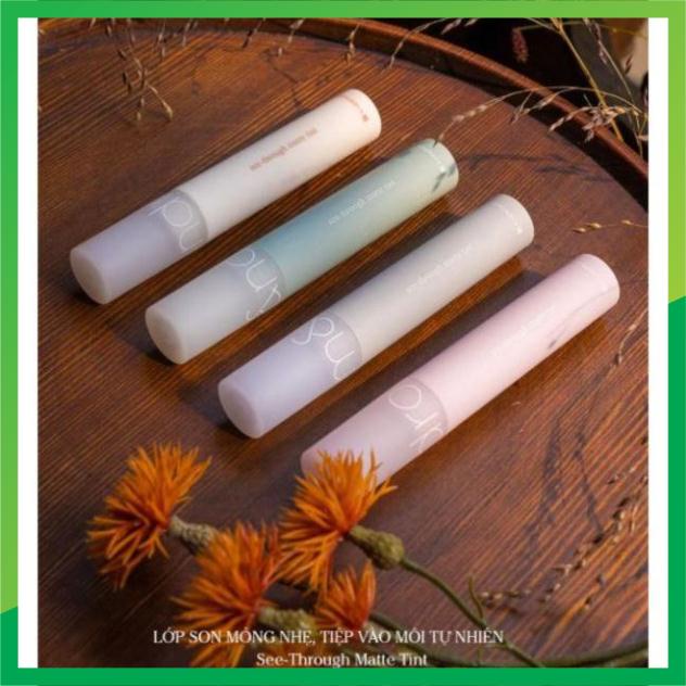 Son Kem Lì, Siêu Mịn Môi Hàn Quốc Romand See Through Matte Tint 3.8g _hanquocmypham2022