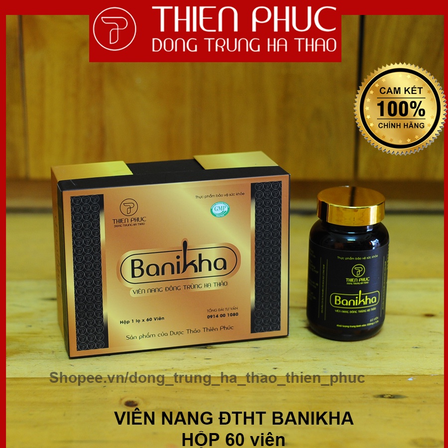 Viên nang đông trùng hạ thảo Banikha Thiên Phúc
