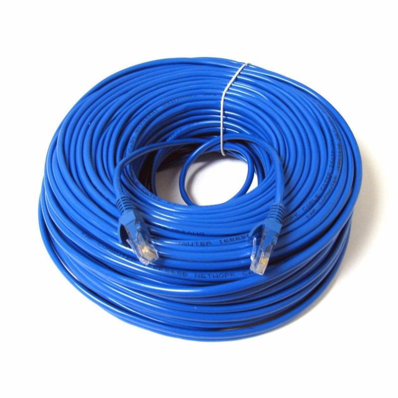 Dây cáp mạng Cat5e bấm sẵn 2 đầu 5m 10m 15m 20m 25m 30m 35m 40m 45m 50m, dây mạng lan Rj45 cho máy tính laptop camera
