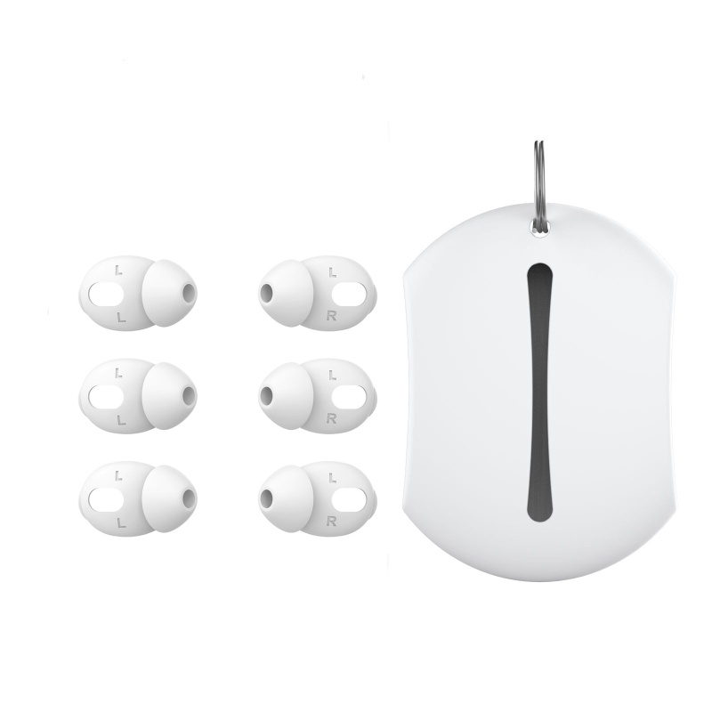 Nút Tai Silicone Cách Âm Chống Rơi Cho Tai Nghe 3 Người