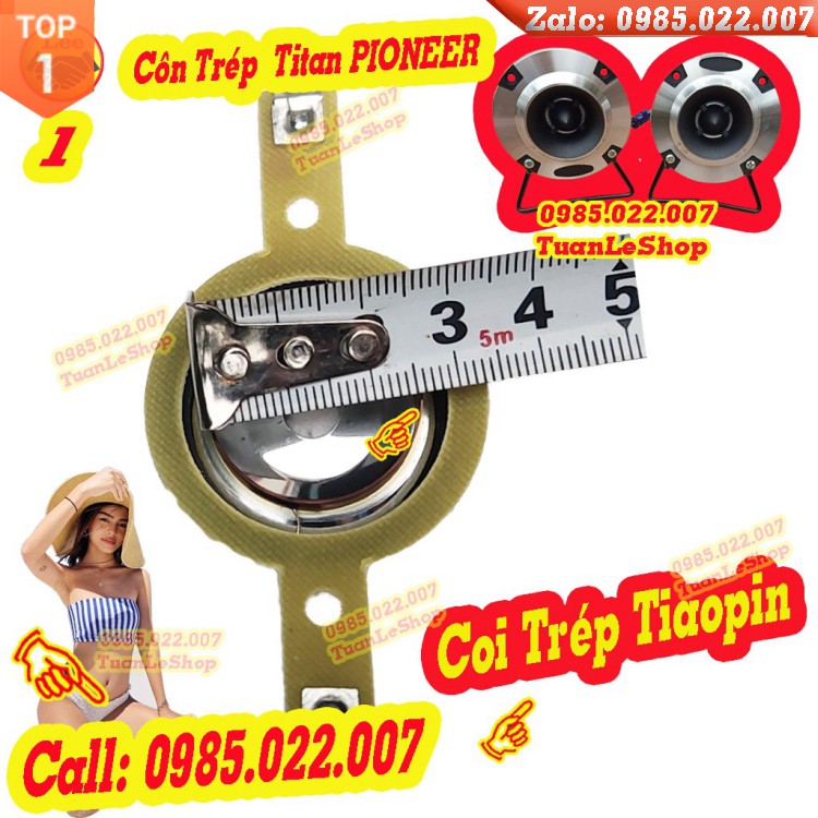 COIL LOA TREP 25mm Loại Sịn – Côn TREP TIAOPIN, PIO NEER – COI TREP TIAOPIN – Giá 1 CÔN TRÉP