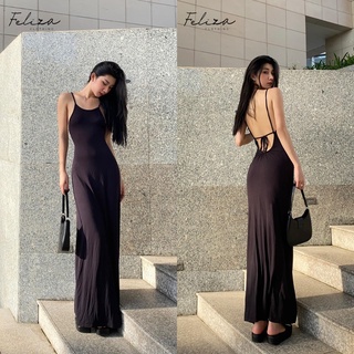 ĐẦM MAXI HỞ LƯNG SIÊU TÔN DÁNG