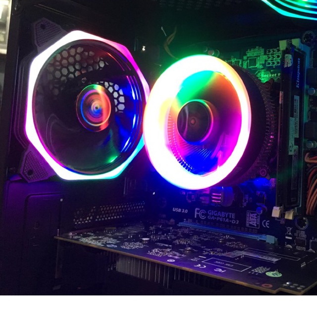 Fan CPU RGB CooMoon Q2 Full Socket