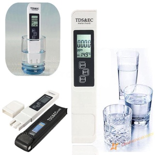 Máy đo chất lượng nước 3 trong 1 màn hình kĩ thuật số lcd tds ec ppm