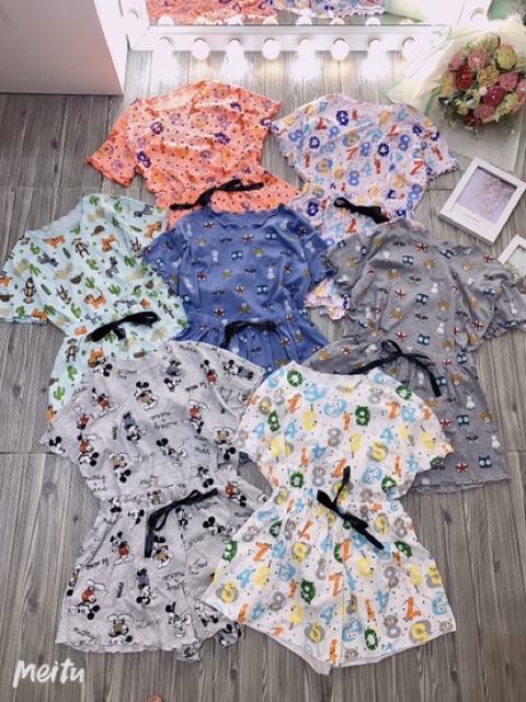 Set bộ quần ống rộng giả váy hình thú chất porip siêu xịn- freesize dưới 55kg- Carotshop | BigBuy360 - bigbuy360.vn