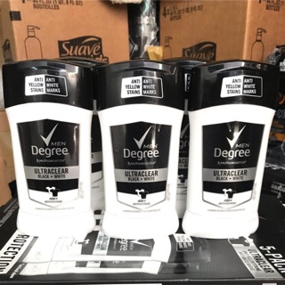 Lăn khử mùi nam Degree Men Motionsense Ultra Clear Black White 76g