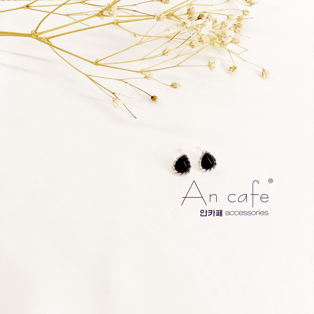 [ancafe.shop] ORJM1 Bông tai Hàn Quốc,hoa tai nữ bạc 925, bông tai đi tiệc, bông tai hàn quốc cá tính, khuyên tai nữ