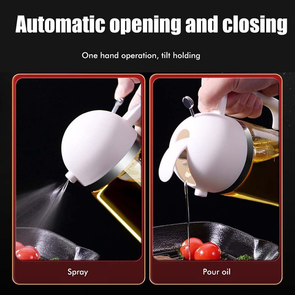 Bình Xịt Dầu Oliu / Nước Sốt Dung Tích Lớn Màu Trong Suốt Tiện Dụng Cho Nhà Bếp