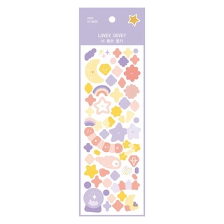 miếng dán sticker trang trí toploader, sổ, thiệp Loại 8