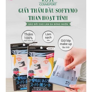 Giấy thấm dầu Kose Softymo Nhật Bản