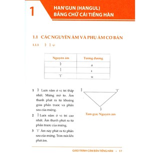 Giáo Trình Căn Bản Tiếng Hàn
