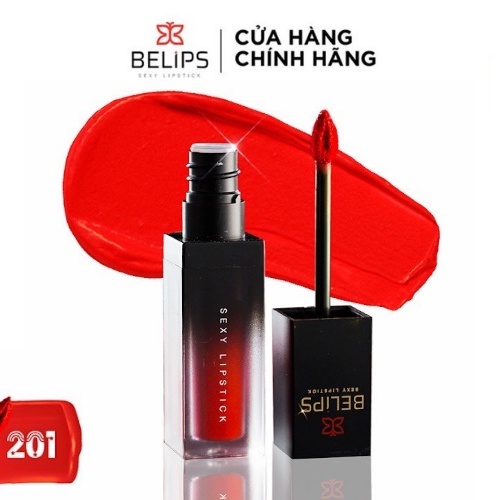 Son Kem Lì Màu Lost Control Đỏ Cam Belips Sexy Lipstick Không Chì (3,7G)