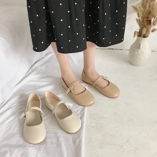 Giày búp bê da mềm