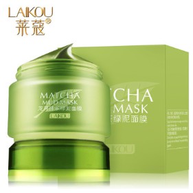 Mặt Nạ Bùn Laikou Matcha Mud Mask 5 Tác Dụng