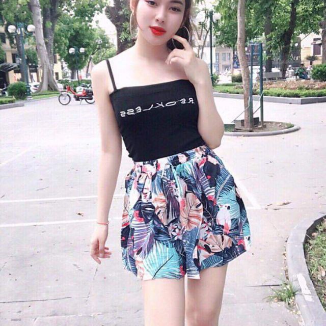 Quần sooc váy tơ đũi siêu xinh TTG94 | BigBuy360 - bigbuy360.vn