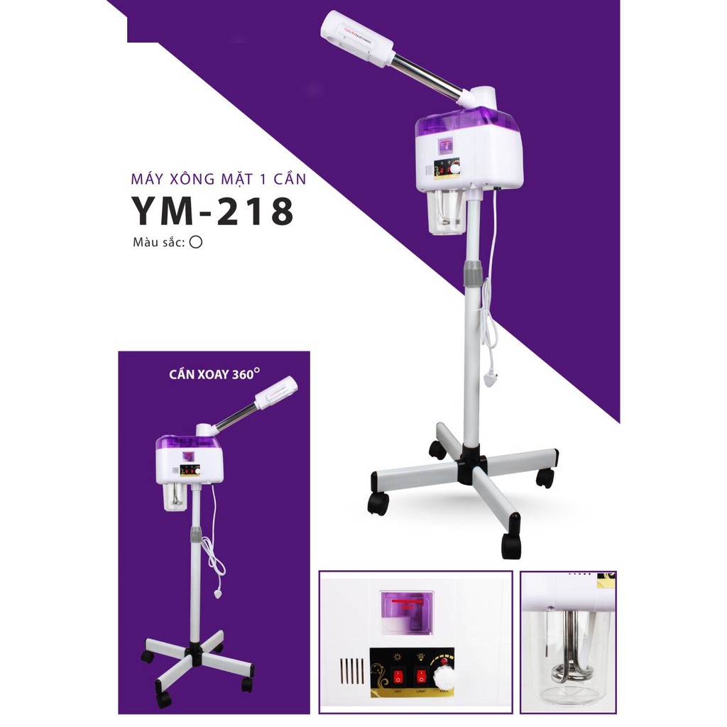 Máy xông mặt 1 cần YM-218