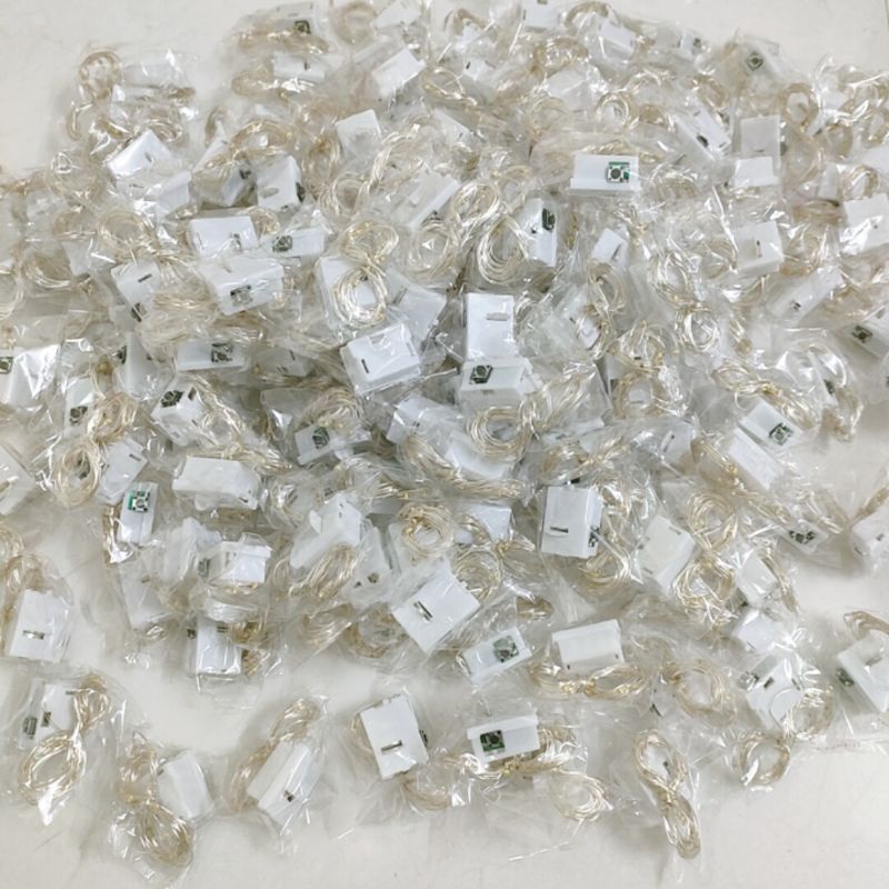 Đèn nháy 2m chạy bằng pin - Đèn trang trí giáng sinh, trang trí bó hoa, trang trí hộp quà