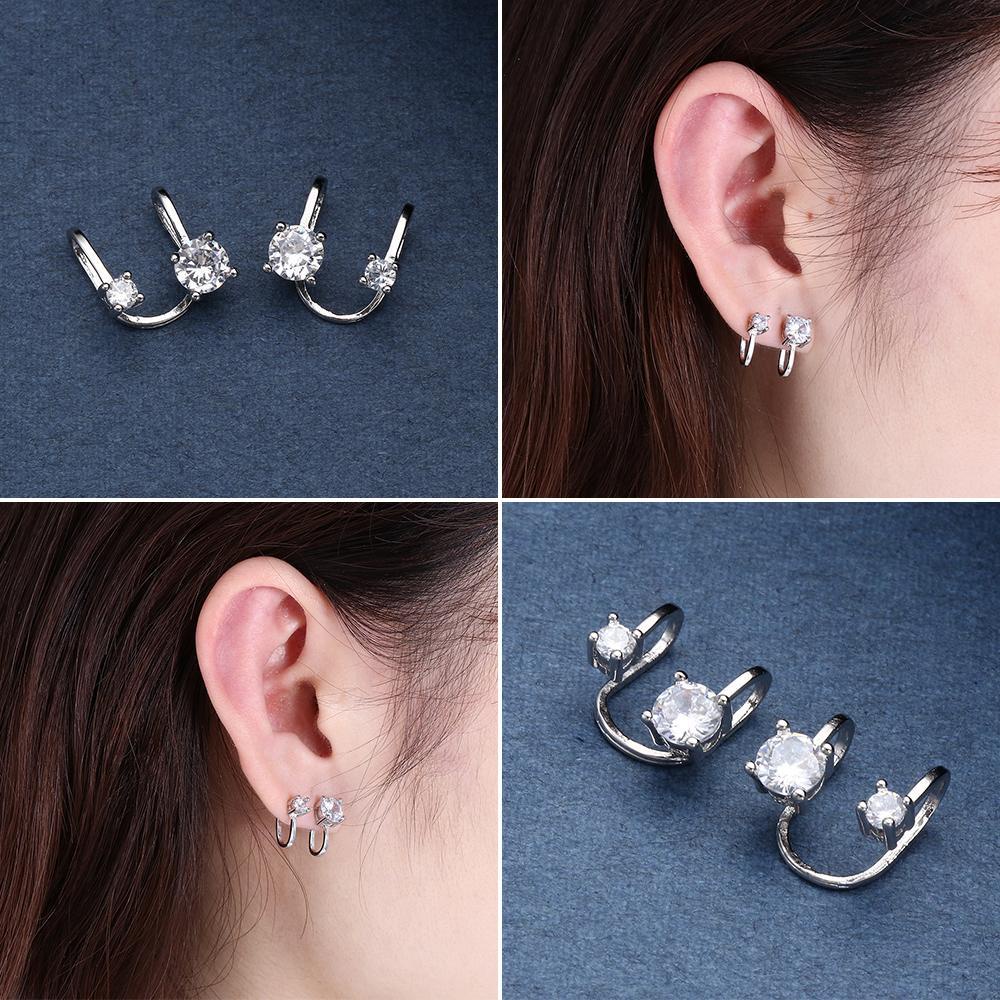 Khuyên Kẹp Tai Không Xỏ Lỗ Kiểu Dáng Mới Dành Cho Tiệc Tùng