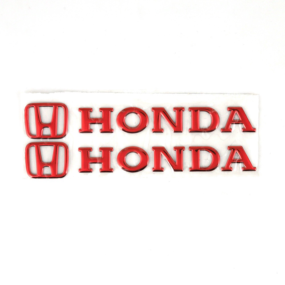 Decal 3d hình logo của Yamaha Honda Suzuki