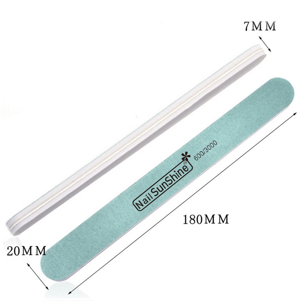 [Hàng mới về] Set 3 dũa móng tay 2 đầu tiện dụng chất lượng cao