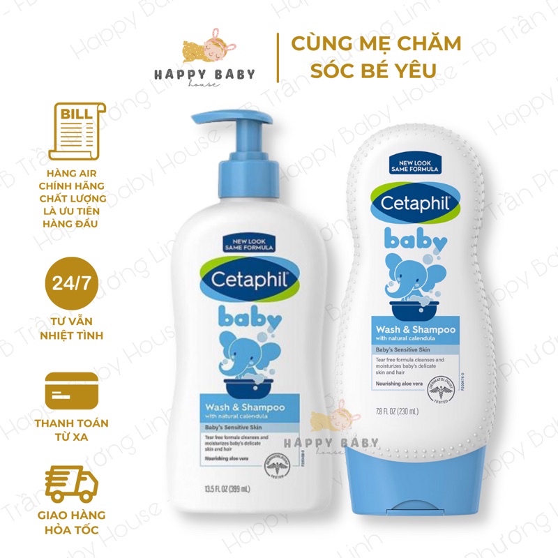 Sữa Tắm Gội Cetaphil Baby