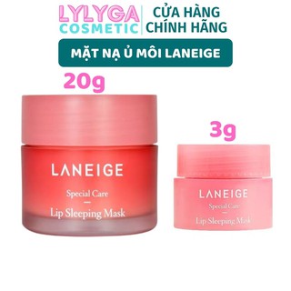 Mặt Nạ Dưỡng Ẩm Cho Môi Ban Đêm LANEIGE - Ủ Dưỡng Môi Hàn Quốc Lip Sleeping Mask dưỡng ẩm, giảm thâm SN04