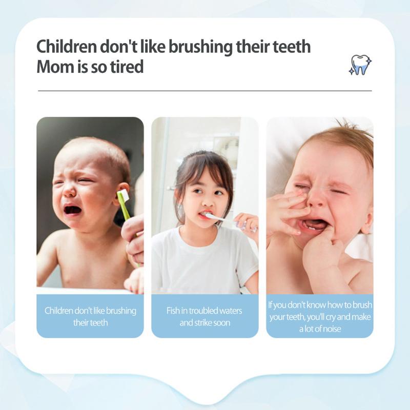 JPRICE Bàn chải đánh răng đầu mềm hình chữ U xoay 360 độ tiện dụng cho bé