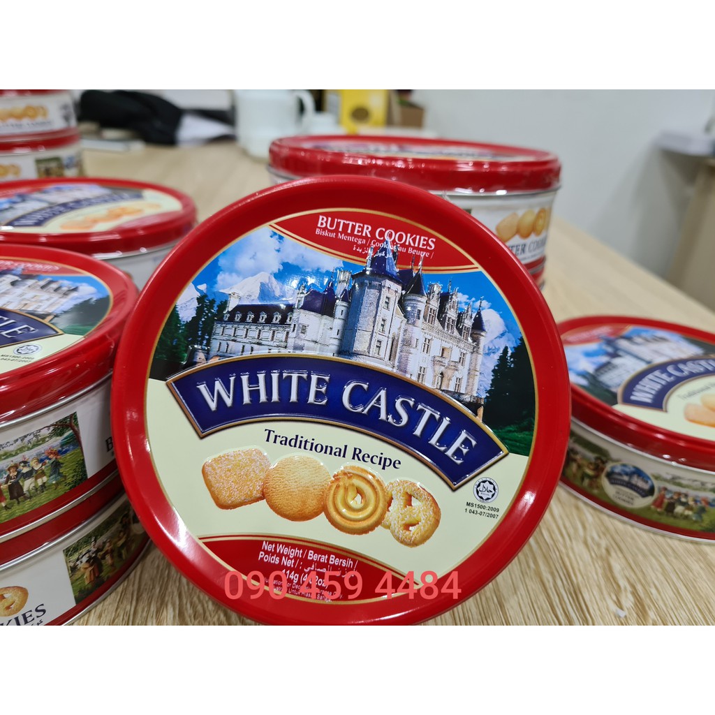 Bánh Butter  Cookies White Castle 114g