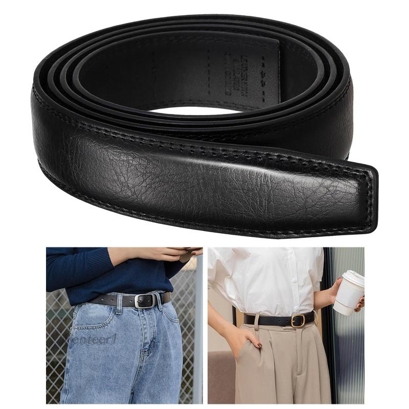 Dây đai thắt lưng không khóa cài thiết kế thủ công dành cho nam giới diy