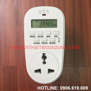 Ổ cắm hẹn giờ điện tử ata at20n