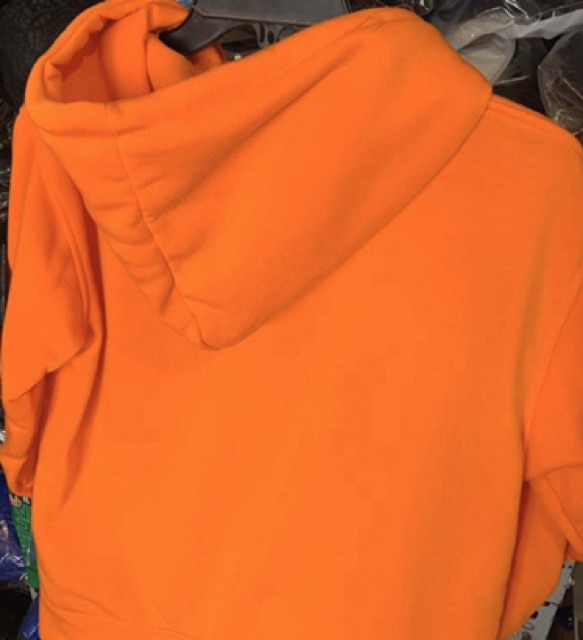 ÁO HOODIE ZIPPER MÀU CAM CÀ RỐT