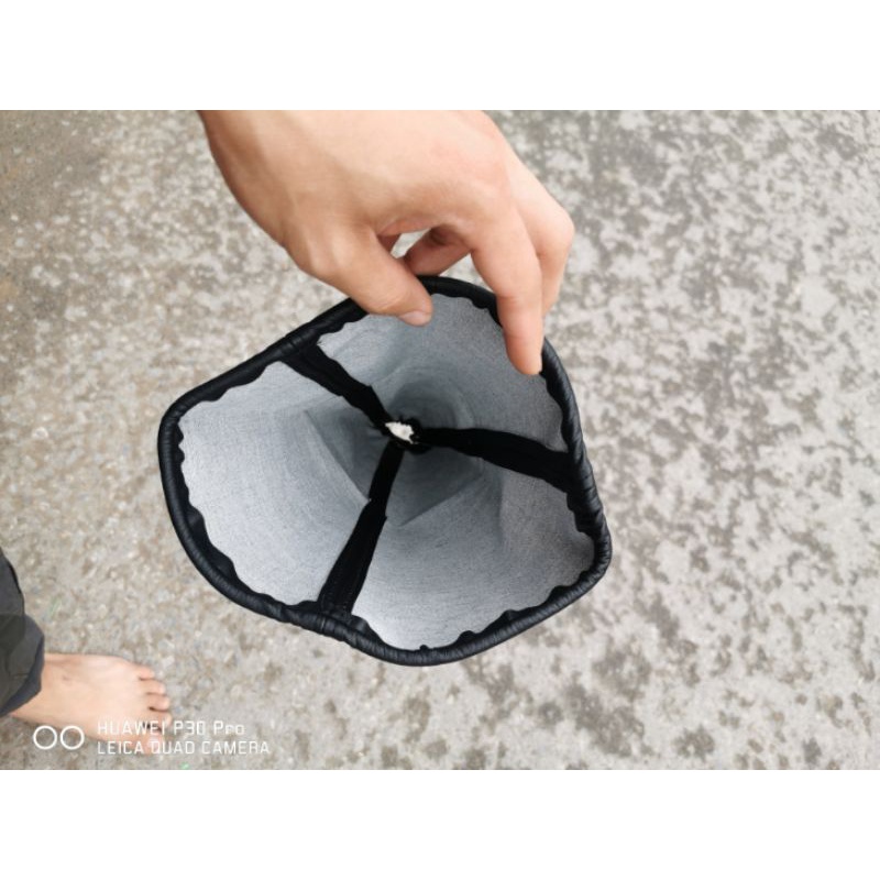 Bao da cần số CHẾ cho các xe, kích thước dẹp DxR 36x27cm.