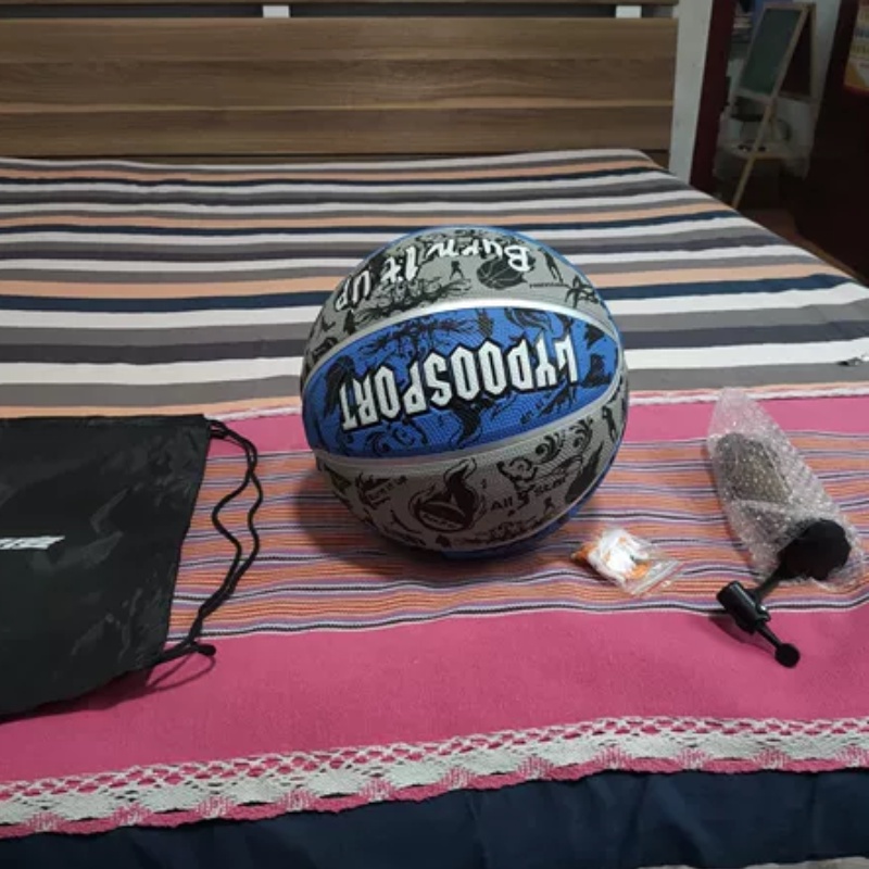 Quả Bóng Rổ Chất Liệu PU Size 7