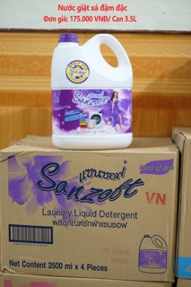 Nước giặt Sanzoft