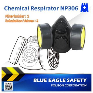 Mặt nạ phòng độc Blue Eagle NP306