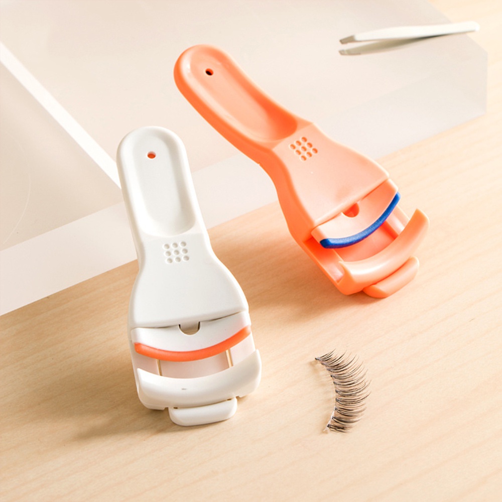 Uareliffe Natural Curling Eyelash Curler Light Plastic Material Press-type Eyelashes Curling Clip Eyelash Makeup Tool