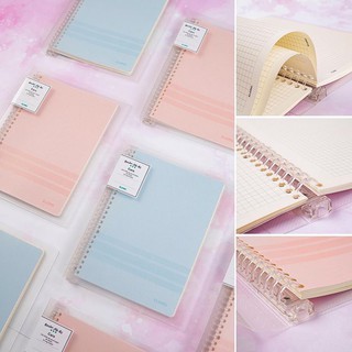 Sổ KLONG Binder B5 A4 120gsm CÒNG NHỰA 26 LỖ giấy dày không lem nhoè hàng chính hãng 100%