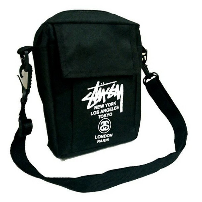 Túi đeo chéo mini phong cách Stussy