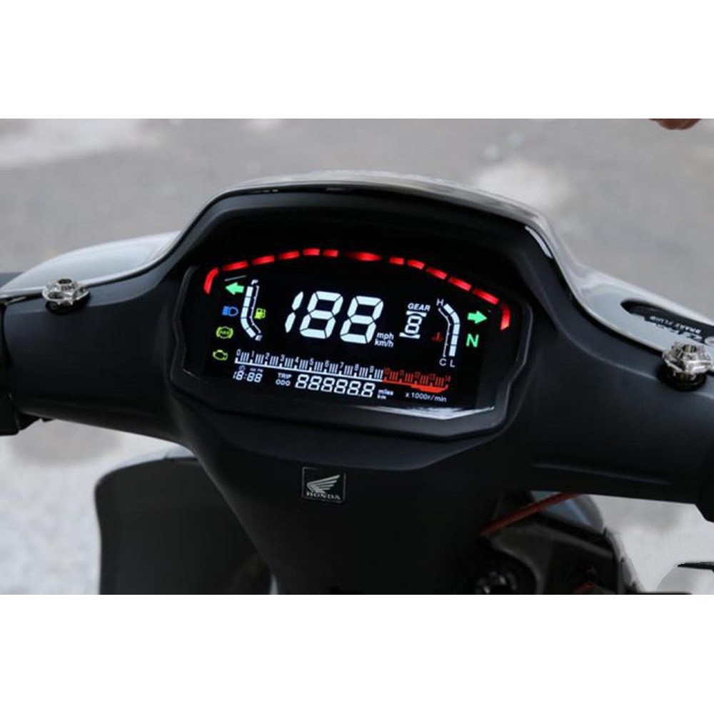 Đồng hồ DUCATI full chức năng cho các loại xe máy