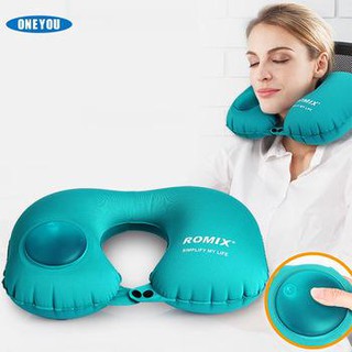 Gối bơm hơi đỡ cổ thông minh