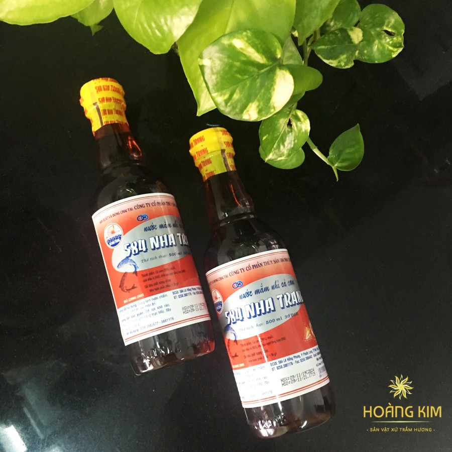 💖 Nước mắm 584 Nha Trang 30 độ đạm - Chai nhựa 500 ml 💖 An toàn cho sức khoẻ