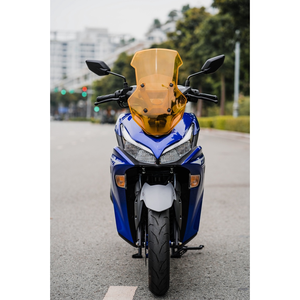 Kính chắn gió cho NVX 155 VVA, AB 2020, Vario / Click 2018 phong cách Touring. Chính hãng ZHI.PAT